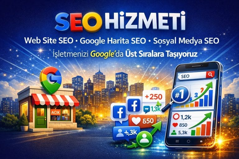 Türkiye genelinde SEO Hizmeti ile web sitenizi Google’a uygun hale getiriyor, daha fazla görünürlük ve organik trafik elde etmenizi sağlıyoruz.